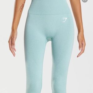 Gymshark Vital Seamless 2.0 Leggings - Pearl Blue Marl